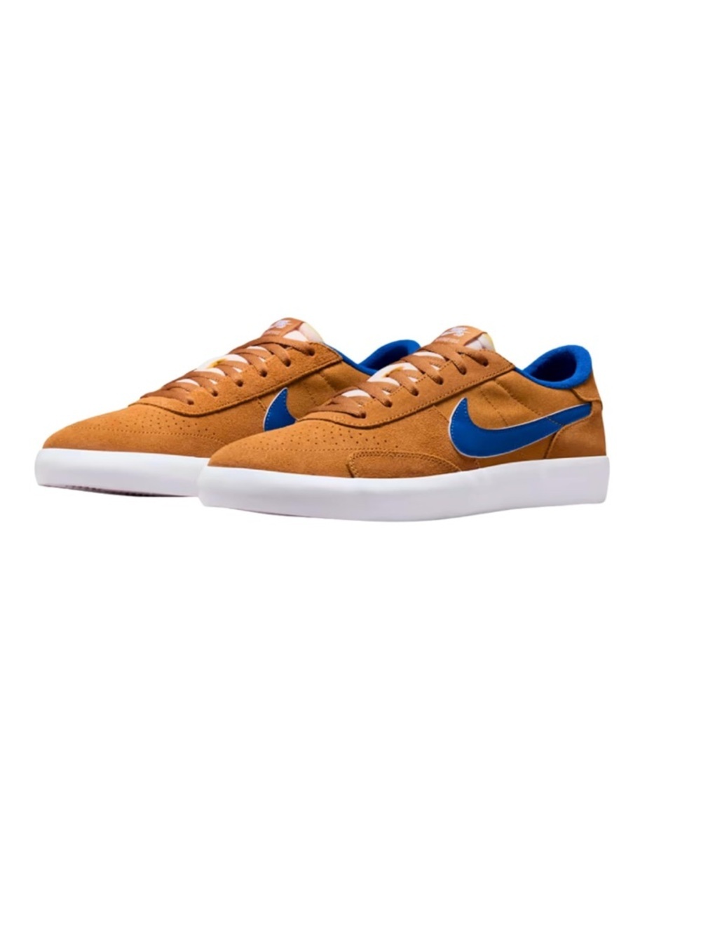 🆕Nike SB Heritage Vulc Mens Size 12 Wheat Flax White Team Royal Shoes Sneakers